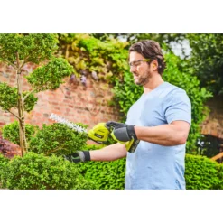 Ryobi Akku-Gras und Strauchenschere RY18GSA-0