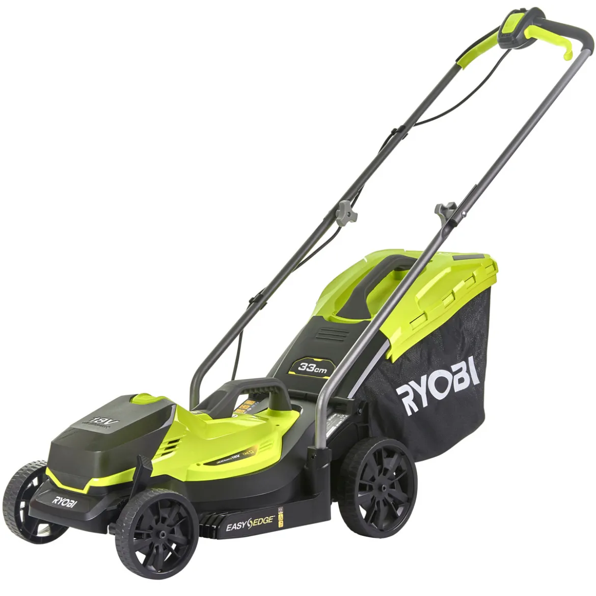 Ryobi Akku-Rasenmäher OLM1833B ohne Akku und Ladegerät