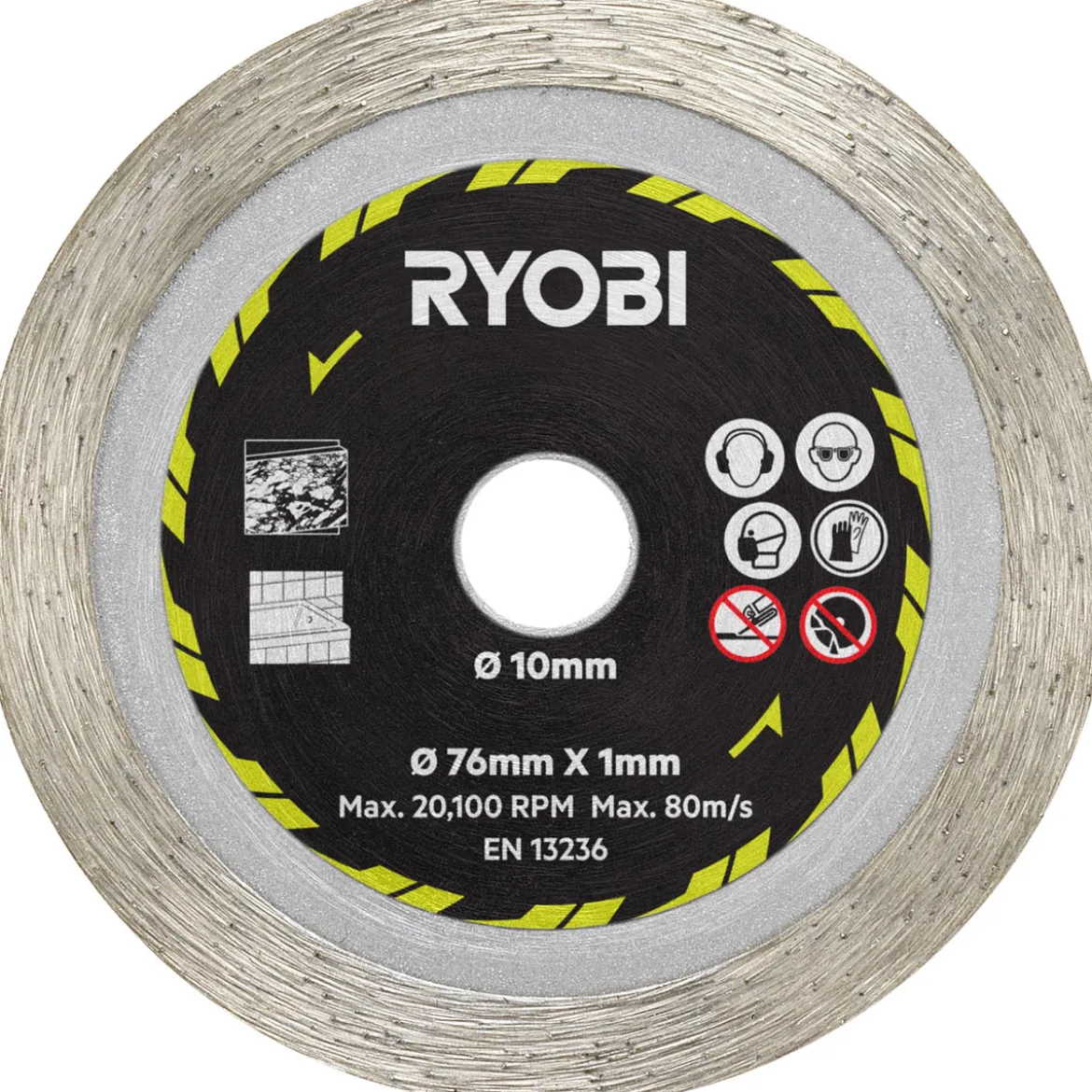 RyobiTrennscheibenset RAKCOT03 3-teilig