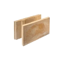 Schalungsstein 50x25x24cm Sahara-WeissMelange ohne Fase