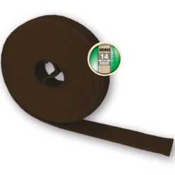 Schellenberg Gurtband Mini 14 mm / 6 m braun