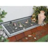 Schellenberg Lichtschacht-Gitter Sauberer Lichtschacht Aluminium 55 x 110 cm