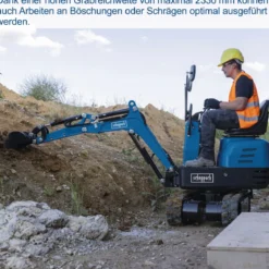 Scheppach Minibagger EXC815