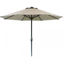 Schirm Korsika 320cm 8-tlg. natur