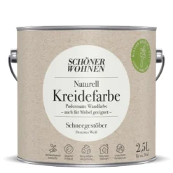 Schöner Wohnen FarbeNaturell Kreidefarbe 2,5 L Schnee- gestoeber