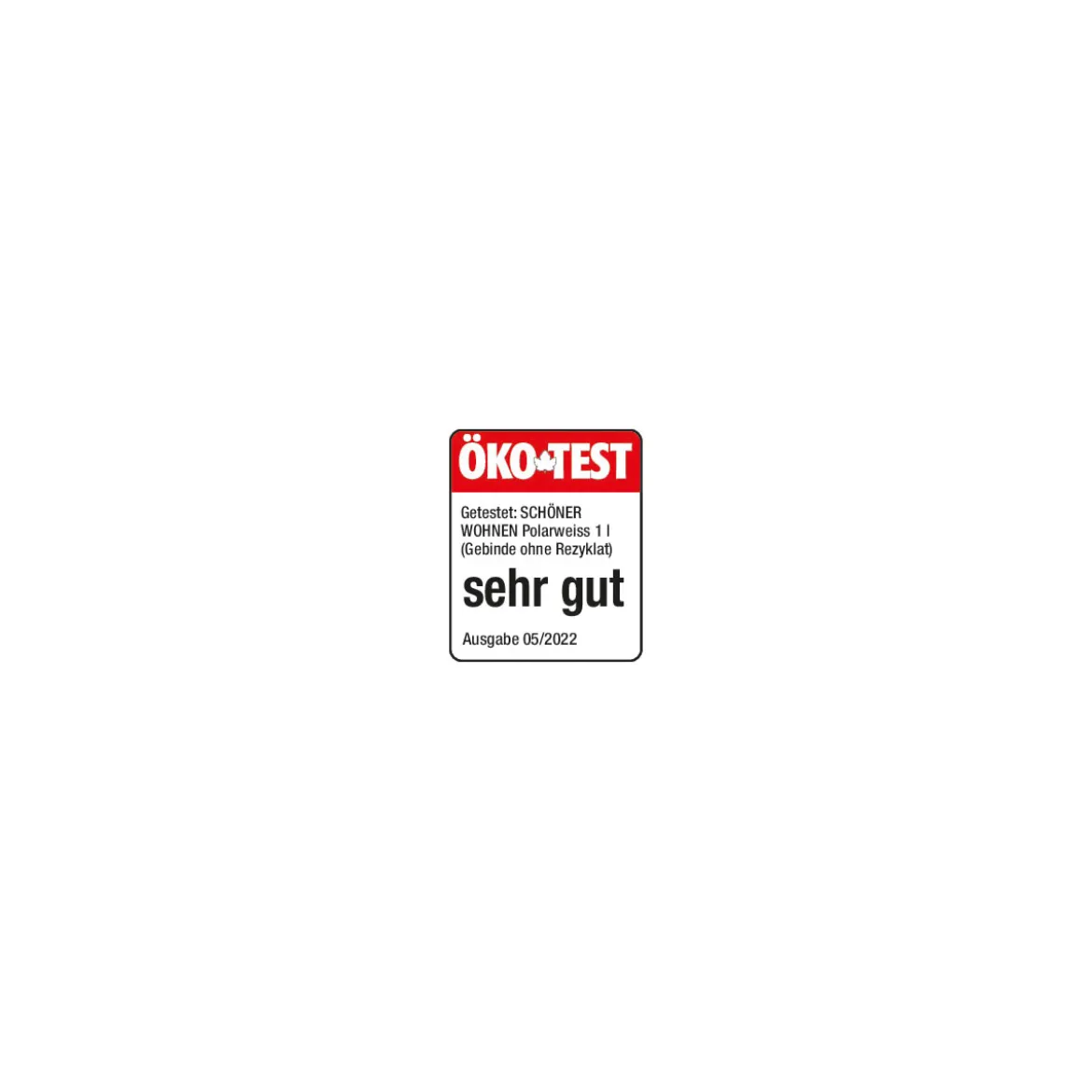 Schöner Wohnen Farbe Polarweiß Tube 50 ml weiß