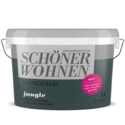 Schöner Wohnen Farbe Trendfarbe Jungle Matt 1 L