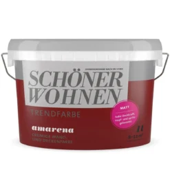 Schöner Wohnen Farbe Trendfarbe Amarena Matt 1 L