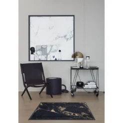 Schöner WohnenSchmutzfangmatte Miami marmor/anthrazit-taupe 50 x 70 cm