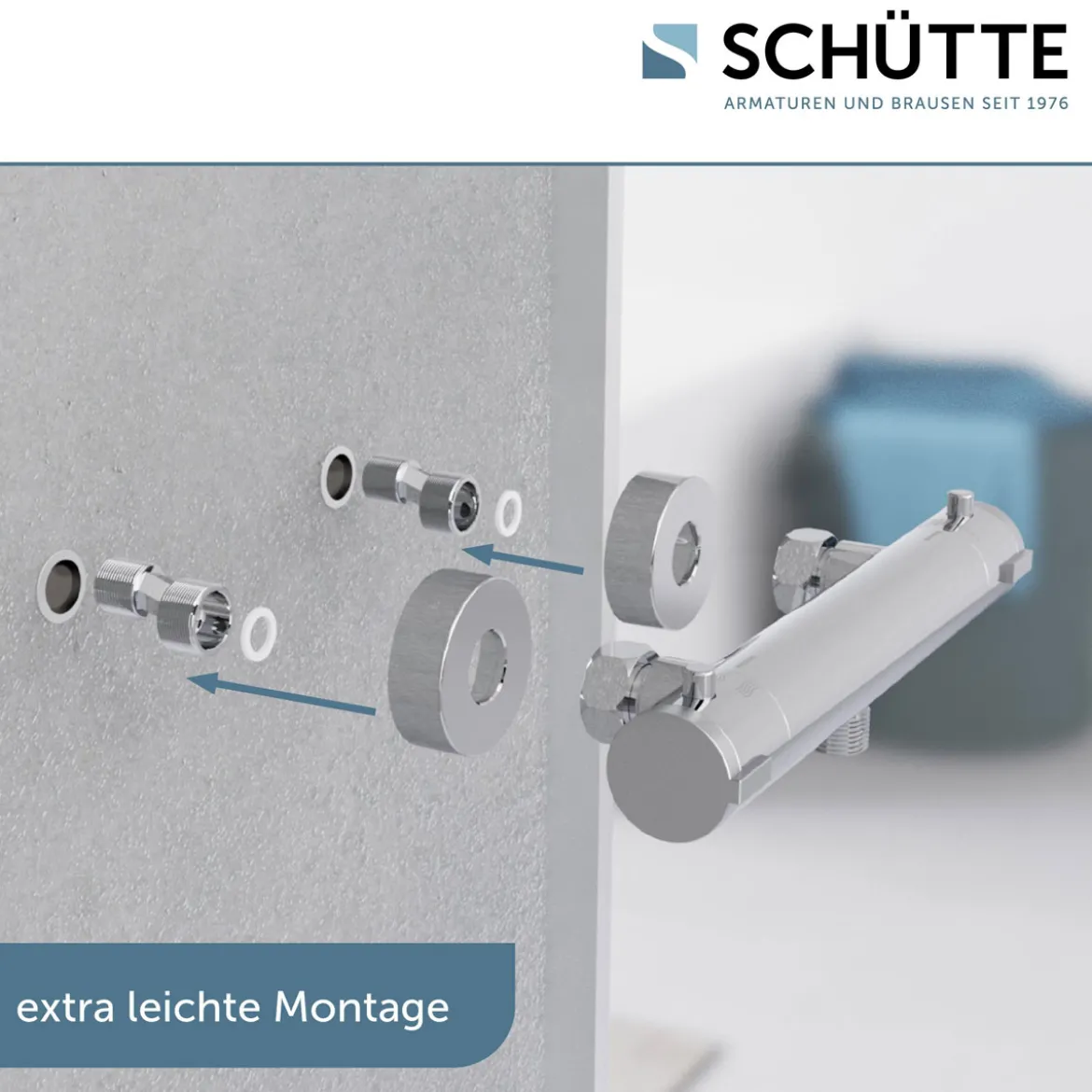 Schütte Duscharmatur London chrom