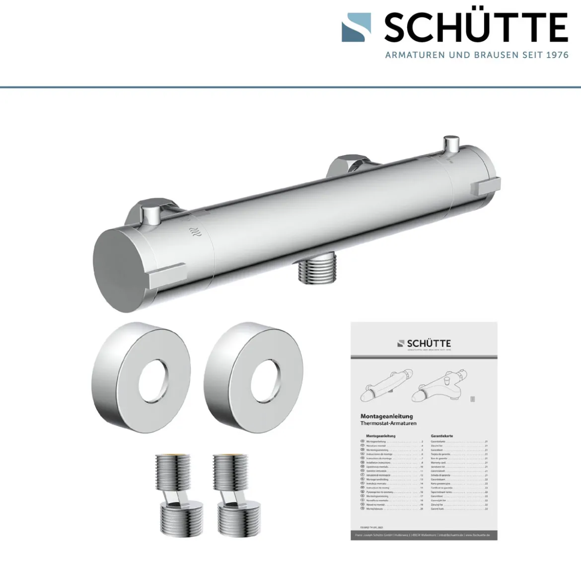 Schütte Duscharmatur London chrom