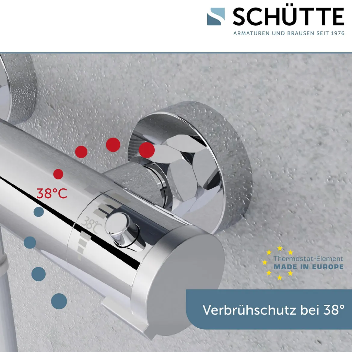 Schütte Duscharmatur London chrom