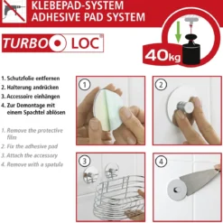 Seifenspender Orea Matt Turbo-LockEdelstahl