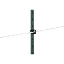 Seilisolator T-Post für 10 mm schwarz
