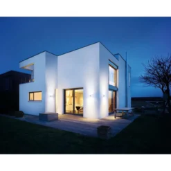 Sensor-Aussenleuchte L 910 LED anthrazitUp- & Downlight