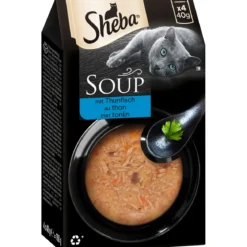 Sheba Katzensuppe mit Thunfisch 4 x 40 g