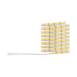 SimpLED COB Strip Set 3m warmweiss 11W230/12V DC weiss Metall