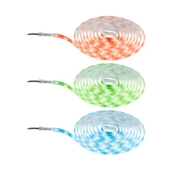 SimpLED Outdoor Stripe Set 5m RGB 13W230/24V DC Transparent Kst