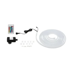 SimpLED Outdoor Stripe Set 5m RGB 30W230/24V DC Weiss Kst