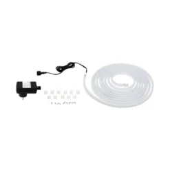 SimpLED Outdoor Stripe Set 5m Warmweiss20 W 230/24V DC Weiss Kst