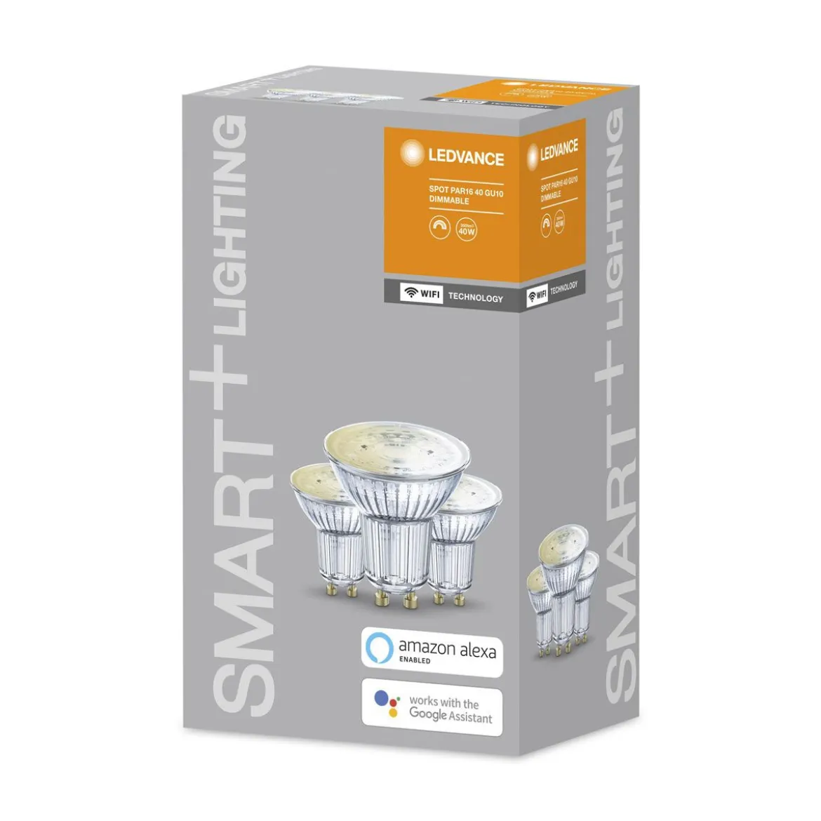 Smart u. WiFi PAR16 50W Ersatz GU103er Pack 350lm DIM 45 Grad