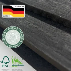 Sonido Elements Akustikpaneel Black oak1200x560x18mm FSC