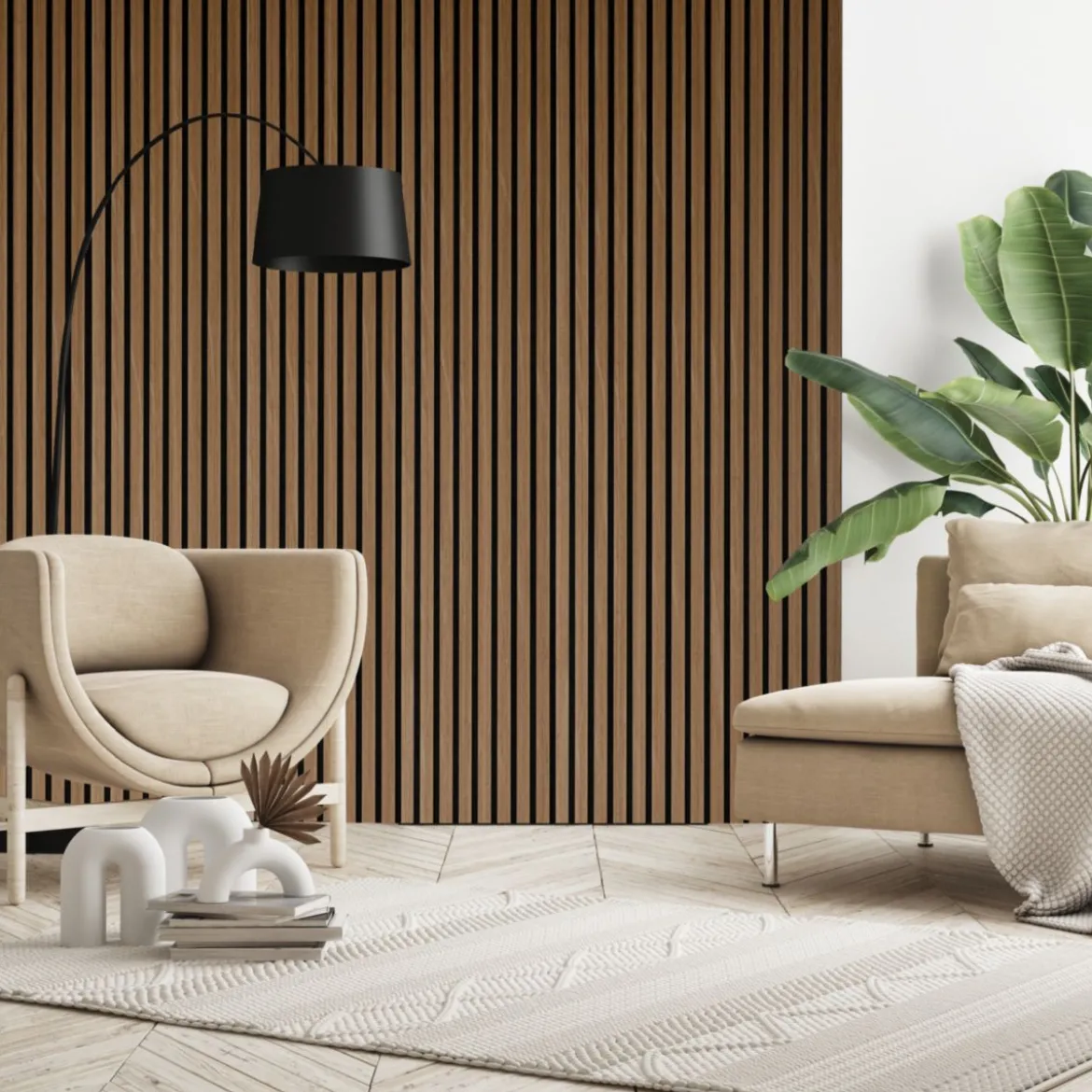 Sonido Elements Akustikpaneel Oiled oak1200x560x18mm FSC