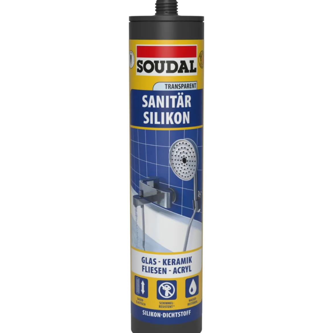 Soudal Dusche und Bad transparent 300 ml