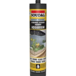 Soudal Klebe- und Dichtstoff transparent für Aquarien und Terrarien