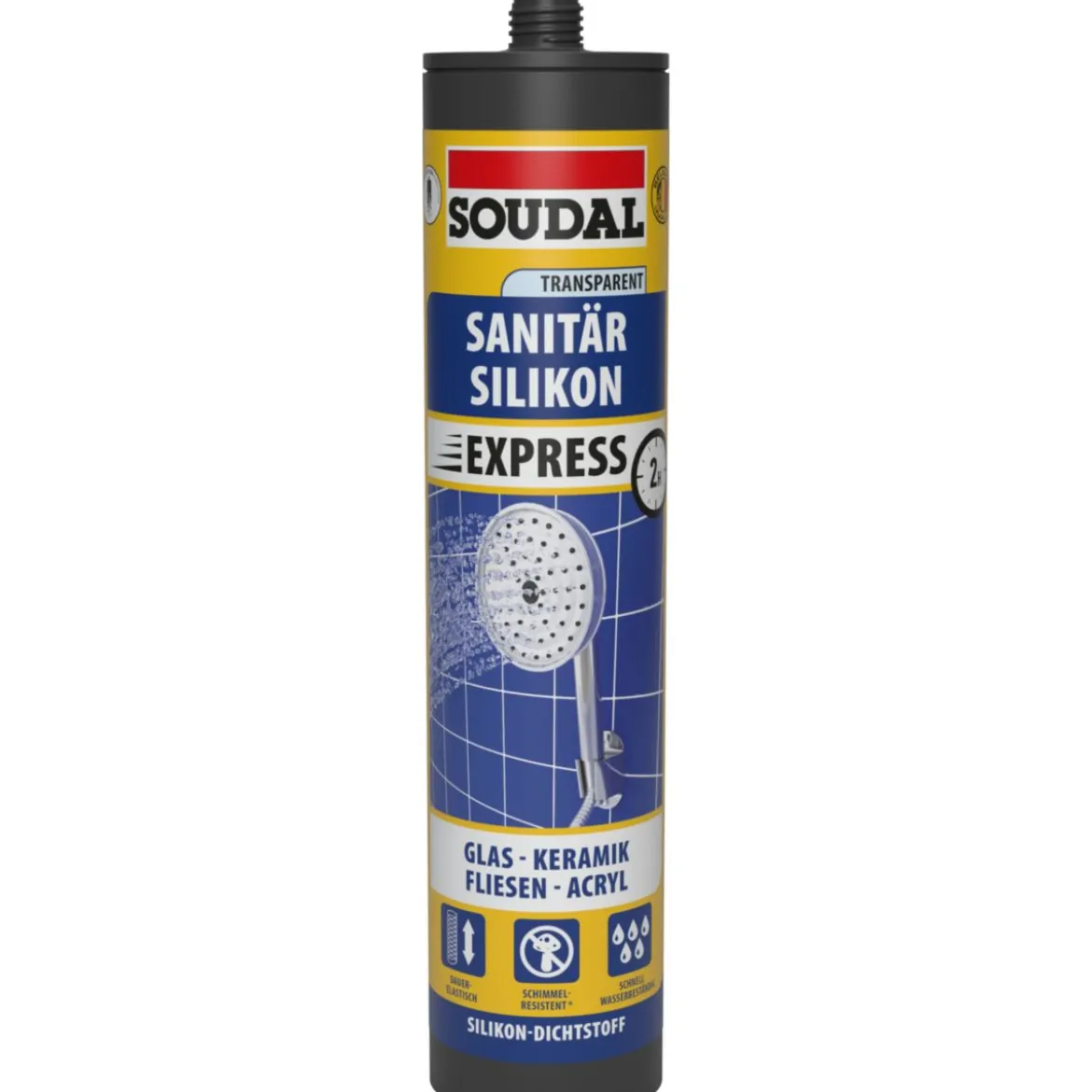 Soudal Sanitärsilikon Dusche und Bad transparent