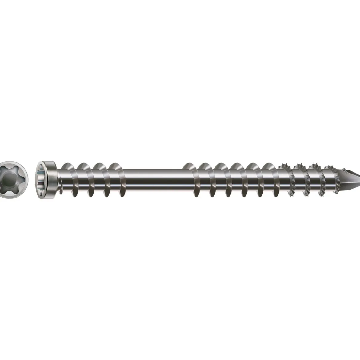 Spax Terrassenschrauben-Set Zylinderkopf 5 x 50 mm 400-teilig