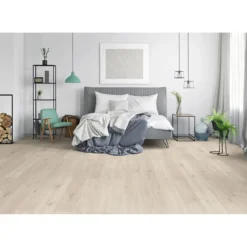 Specht Landhausdiele Deluxe AQUA Eiche weiß 128,5 x 19,2 cm