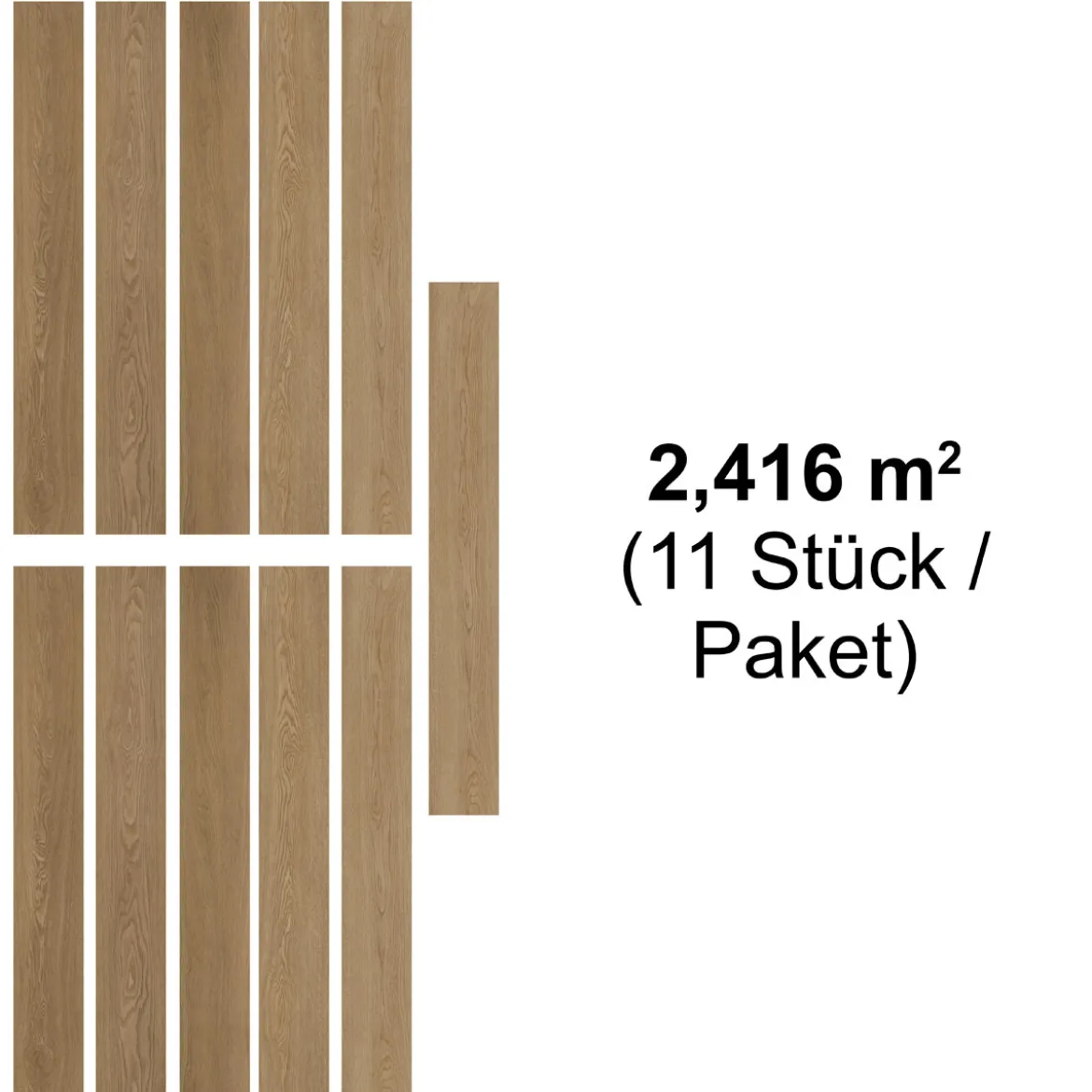 SPECHT SPC Vinyl Classic Eiche SolarisSilent 1220x180x4,5mm NS 0,3 mit TS
