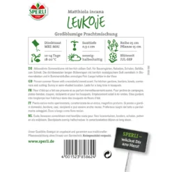 Sperli Levkojen Großblumige Mischung