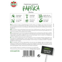Sperli Paprika Kostas