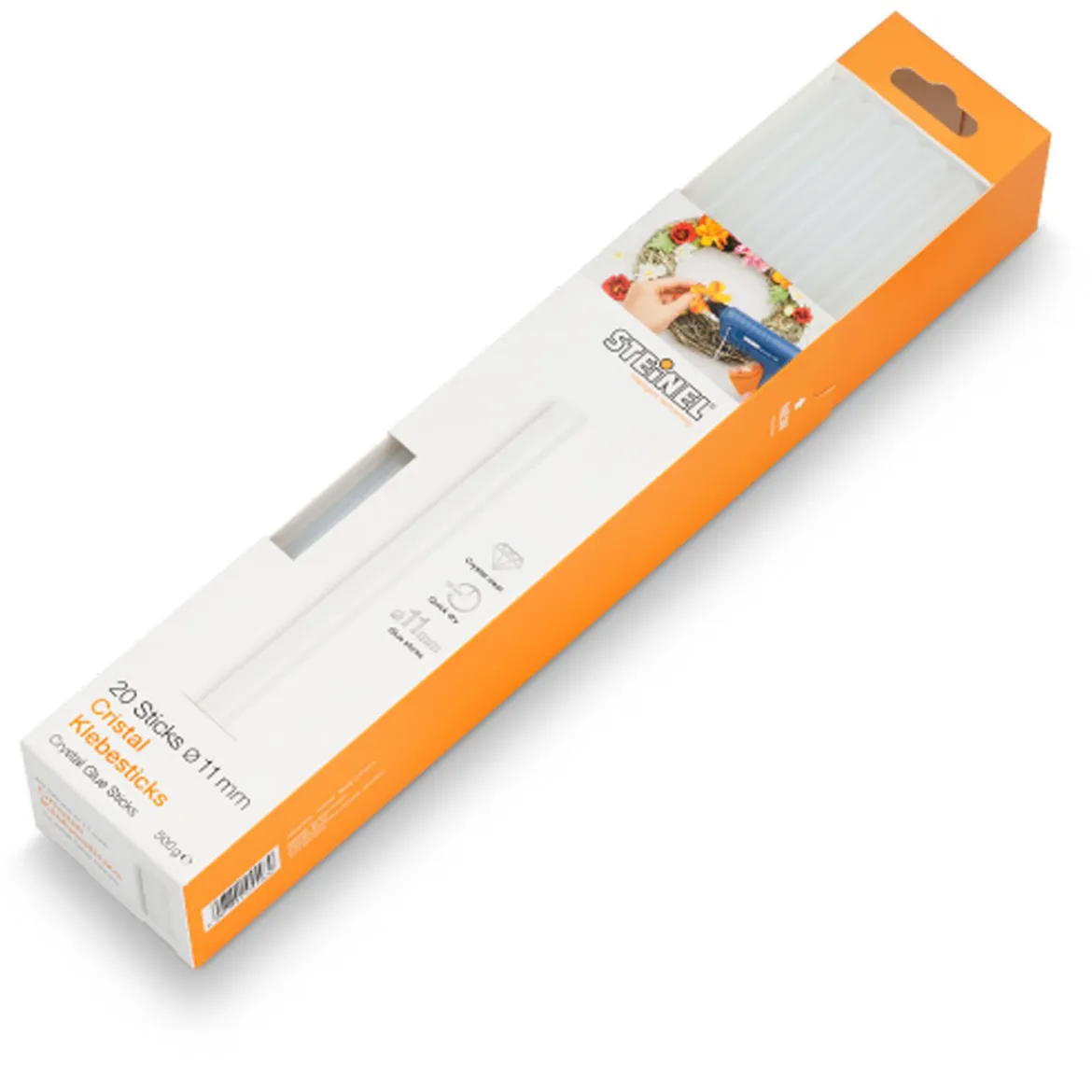 Steinel Klebesticks Durchmesser 11 mm Cristal transparent 20 Stk 500 g