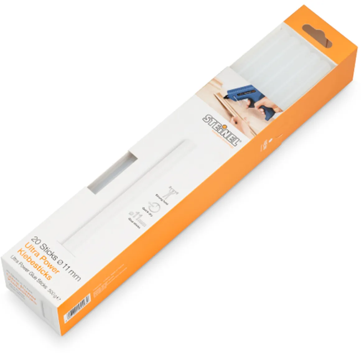 Steinel Klebesticks Ultra Power Durchmesser 11 mm 20 Stück 500g