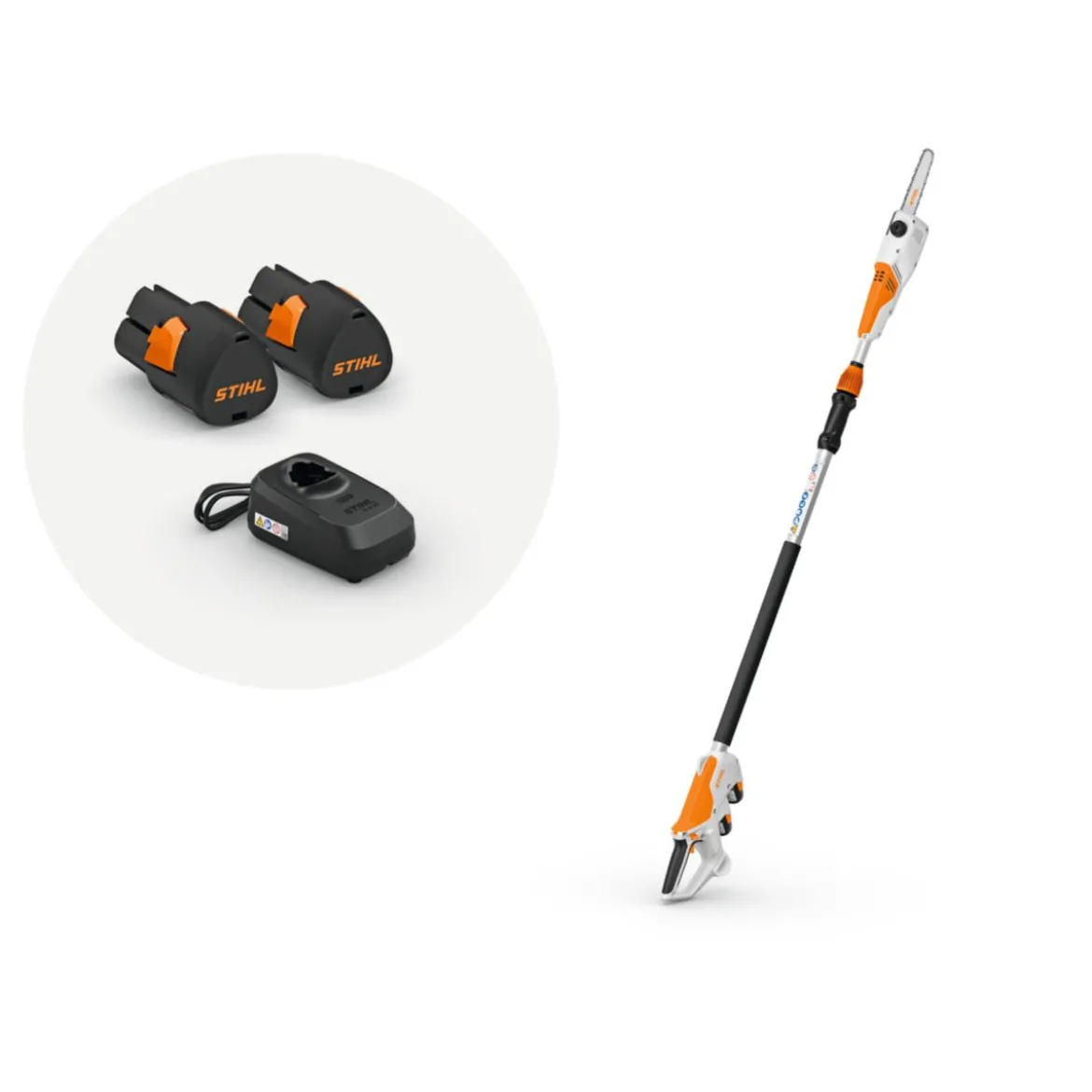 Stihl Akku Hochtaster HTA 30 Set 2x AS 2 + ALS 31
