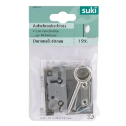 Suki Aufschraubschloss gleichschließend 40 x 59 x 58,5 mm