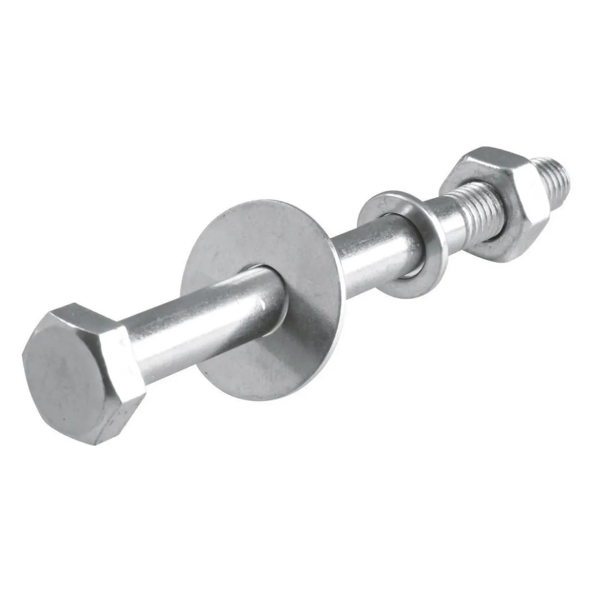 Suki Bodenhülsen-Set M10 x 110 mm verzinkt 10 Stück