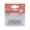 Suki Bodenträger Kunststoff Durchmesser 0,3 x 0,8 cm transparent 8 Stück