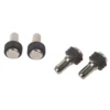 Suki Bodenträger Metall Durchmesser 0,5 x 0,8 cm schwarz 8 Stück