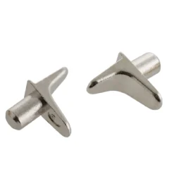 Suki Bodenträger Stahl Durchmesser 0,5 x 0,8 cm vernickelt 8 Stück
