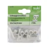 Suki Schnappverschluss Kunststoff 3,2 x 1,4 x 2,4 cm 2 Stück
