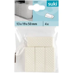 Suki Unterlegkeil 5 x 1,9 x 1,3 cm weiß 4 Stück