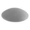 Suki Wandpuffer-Set mit Schrauben klebend 6 cm grau 2 Stück