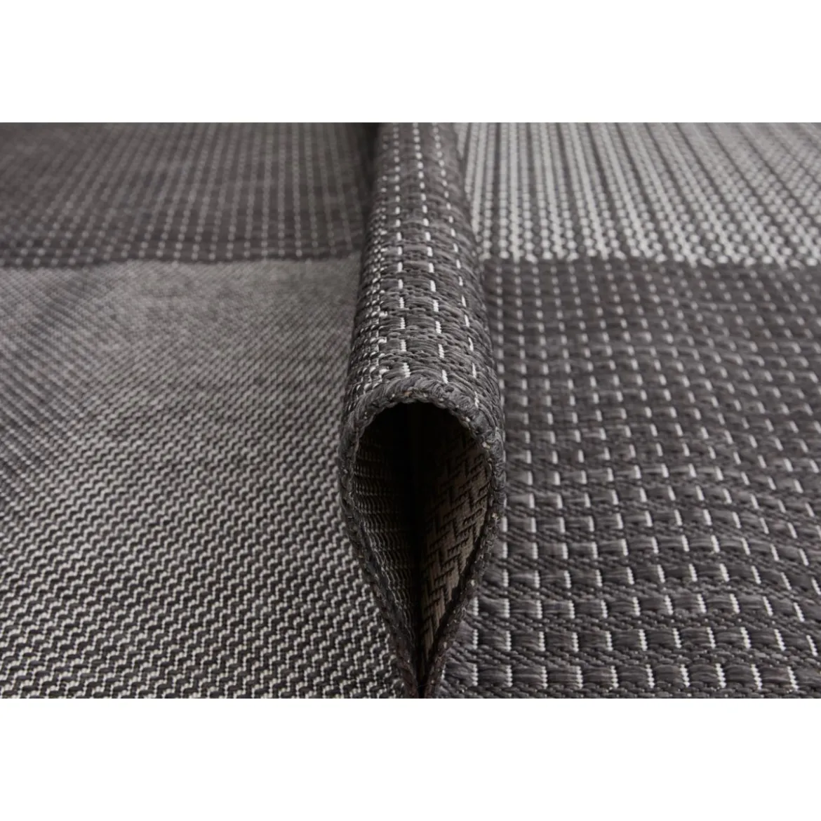 Teppich Arizona 67x140cm kariertanthrazit 972-81