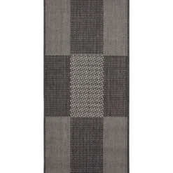 Teppich Arizona 67x140cm kariertanthrazit 972-81