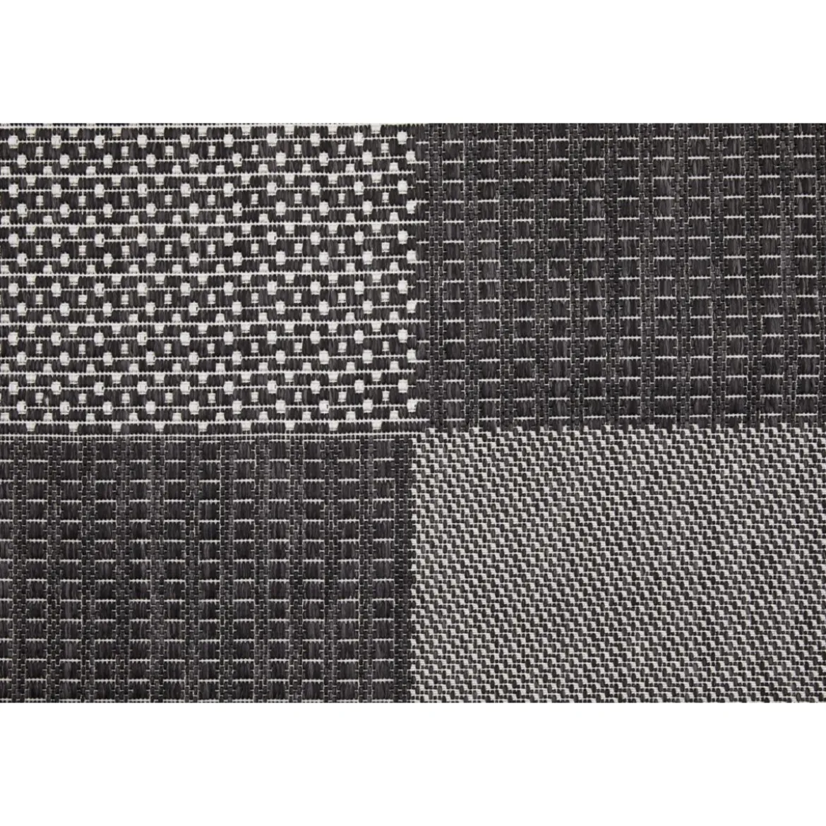 Teppich Arizona 67x140cm kariertanthrazit 972-81