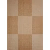 Teppich Arizona 133x190cm kariert beigebraun 972-10